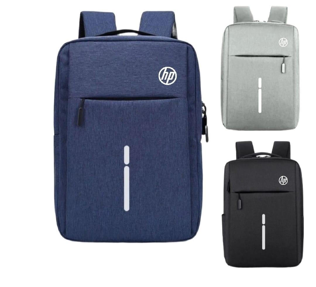 Stylish Laptop Bag Blue Gray Black 15" Reflective Strip
