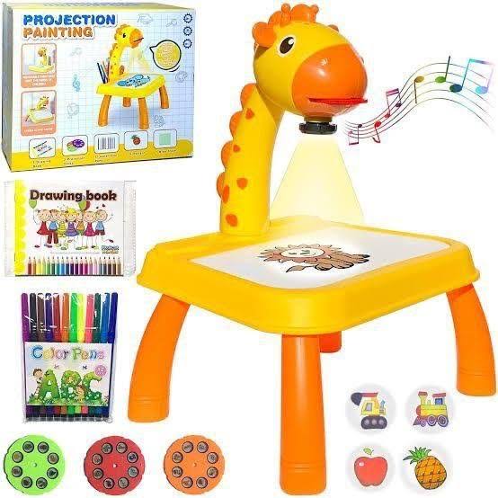 shopify product listing description write LED Projection Drawing Board for Kids